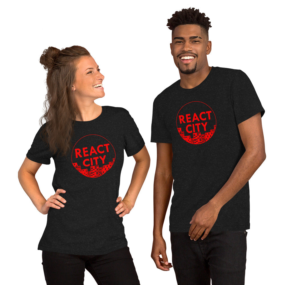 ★ React City Unisex T-shirt - Classic