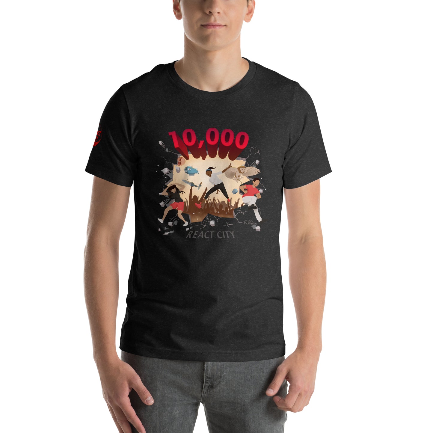 10,000 Subs Unisex T-Shirt