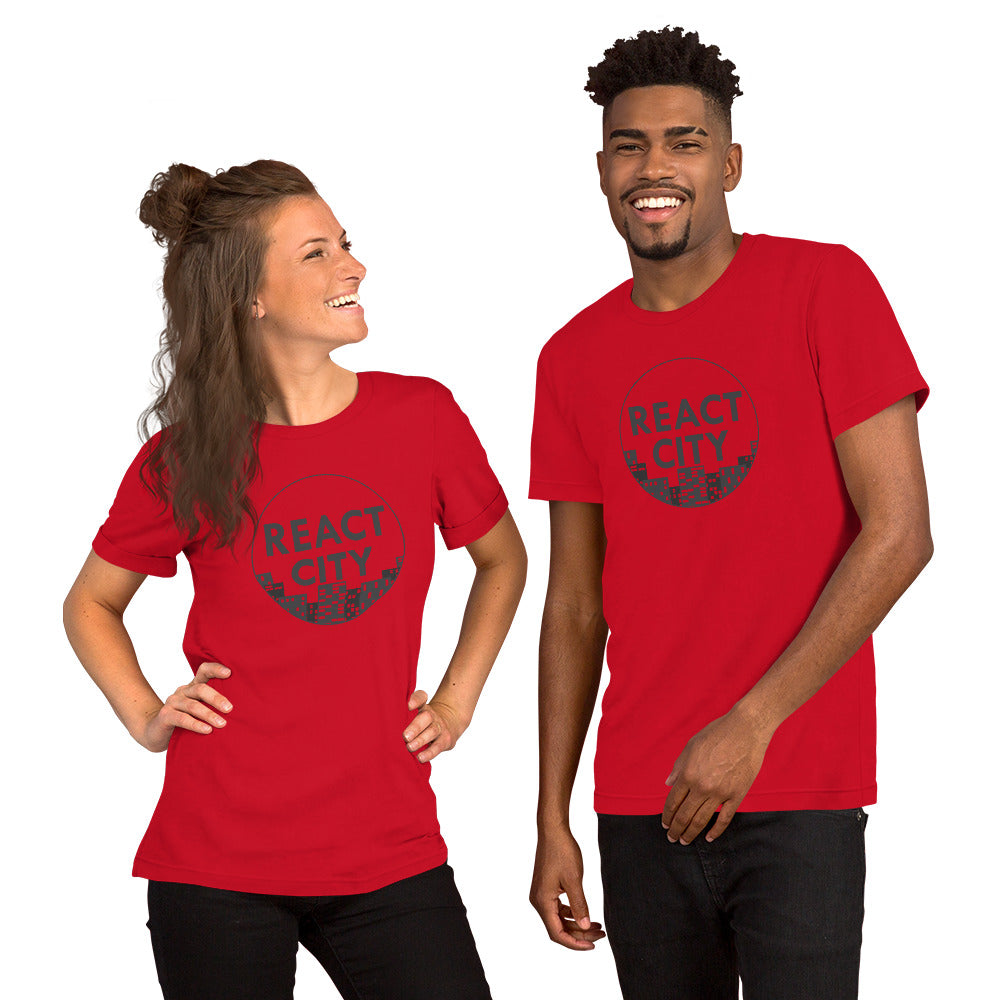 ★ React City Unisex T-shirt - Night