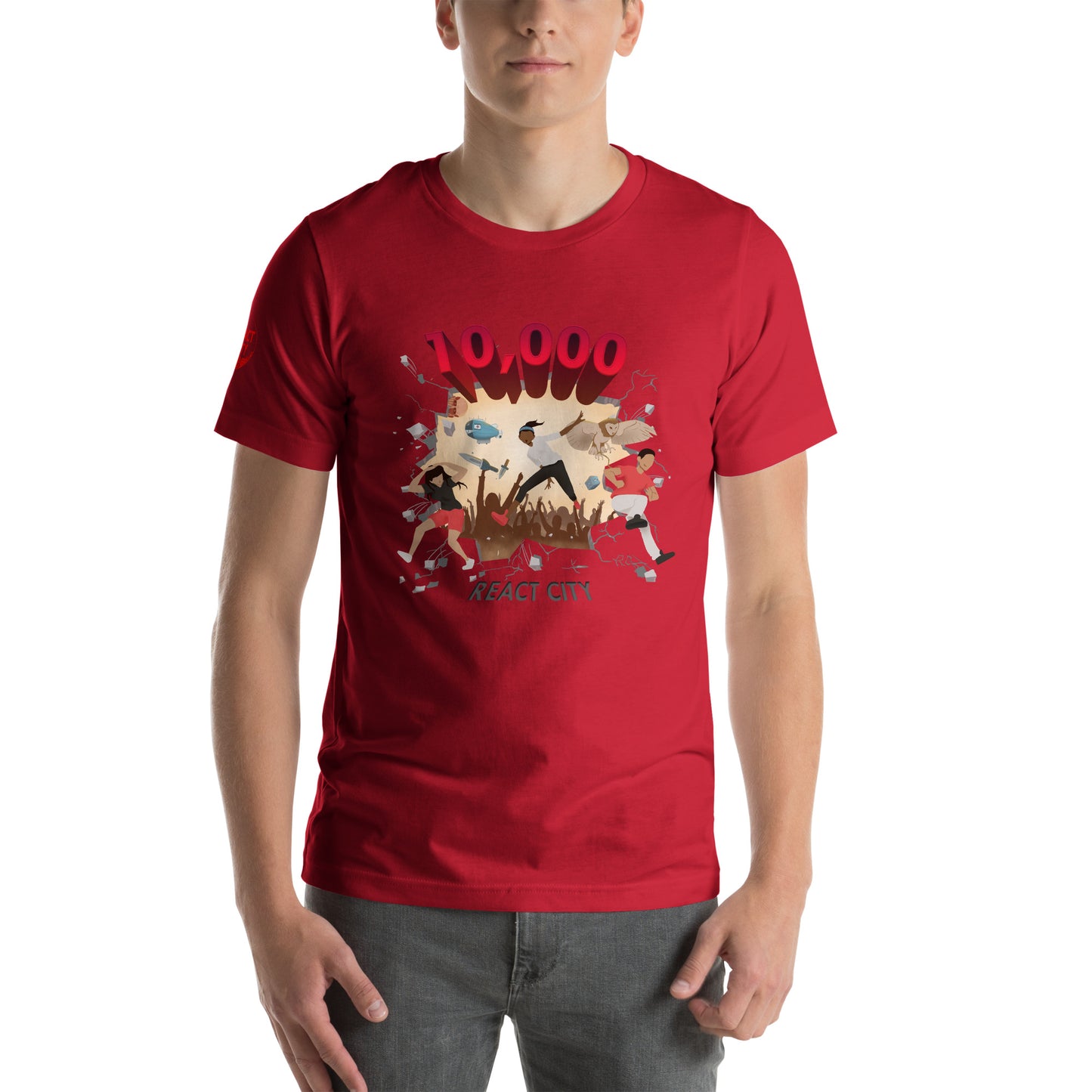 10,000 Subs Unisex T-Shirt