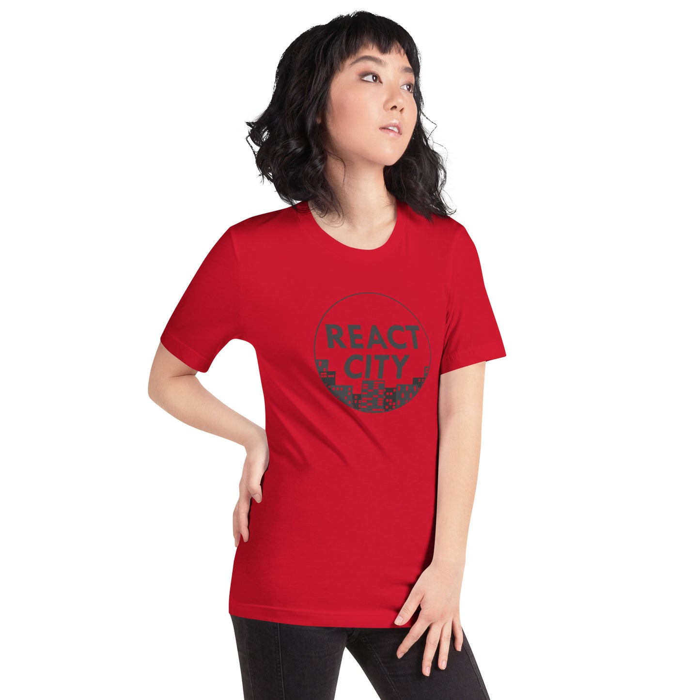 ★ React City Unisex T-shirt - Night