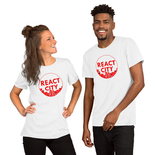 ★ React City Unisex T-shirt - Classic