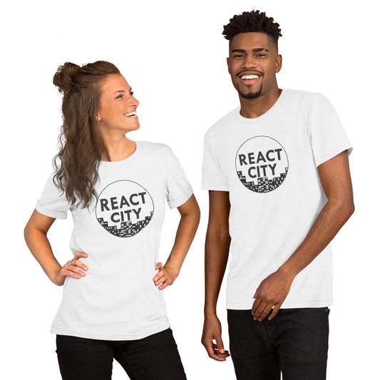 ★ React City Unisex T-shirt - Night