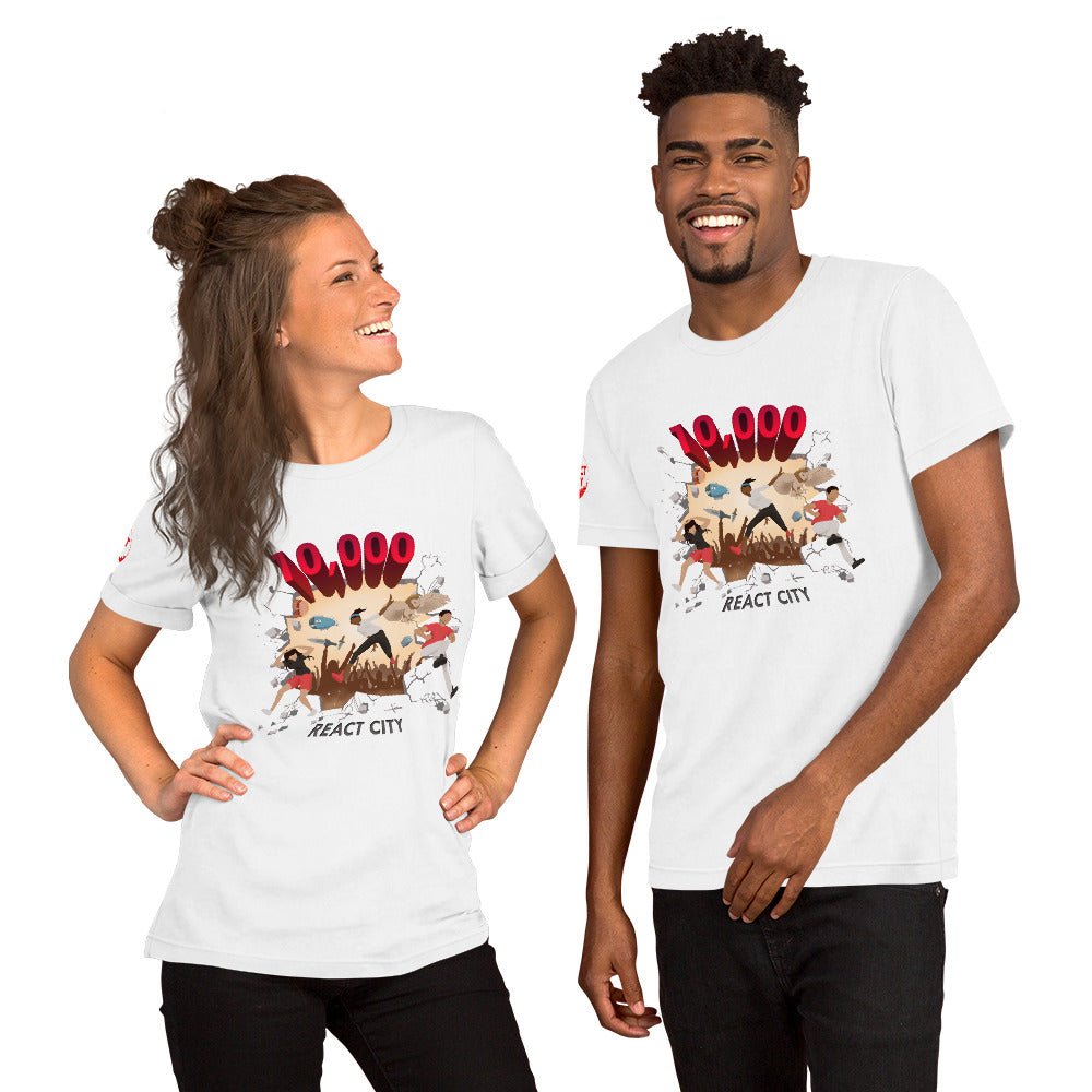 10,000 Subs Unisex T-Shirt