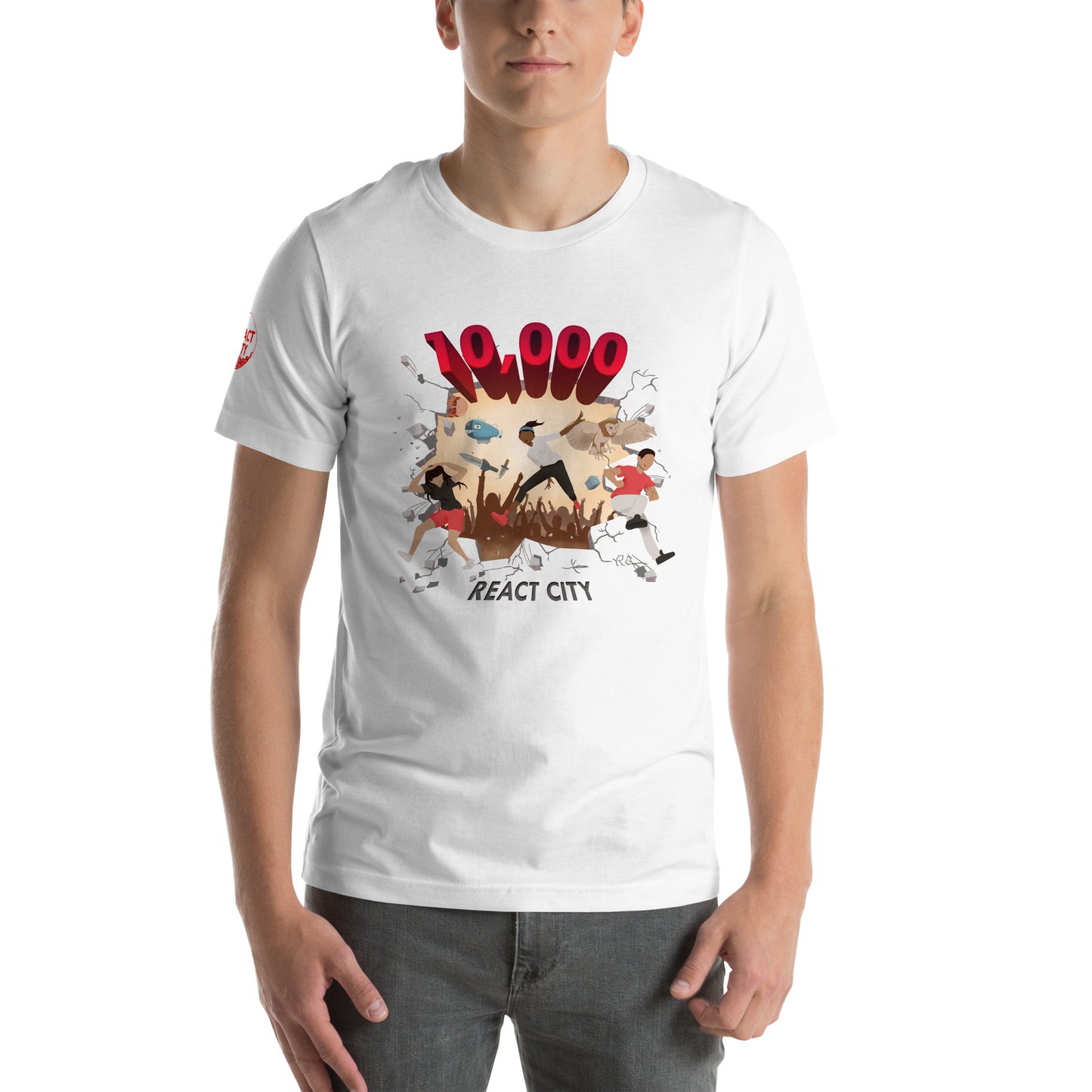 10,000 Subs Unisex T-Shirt