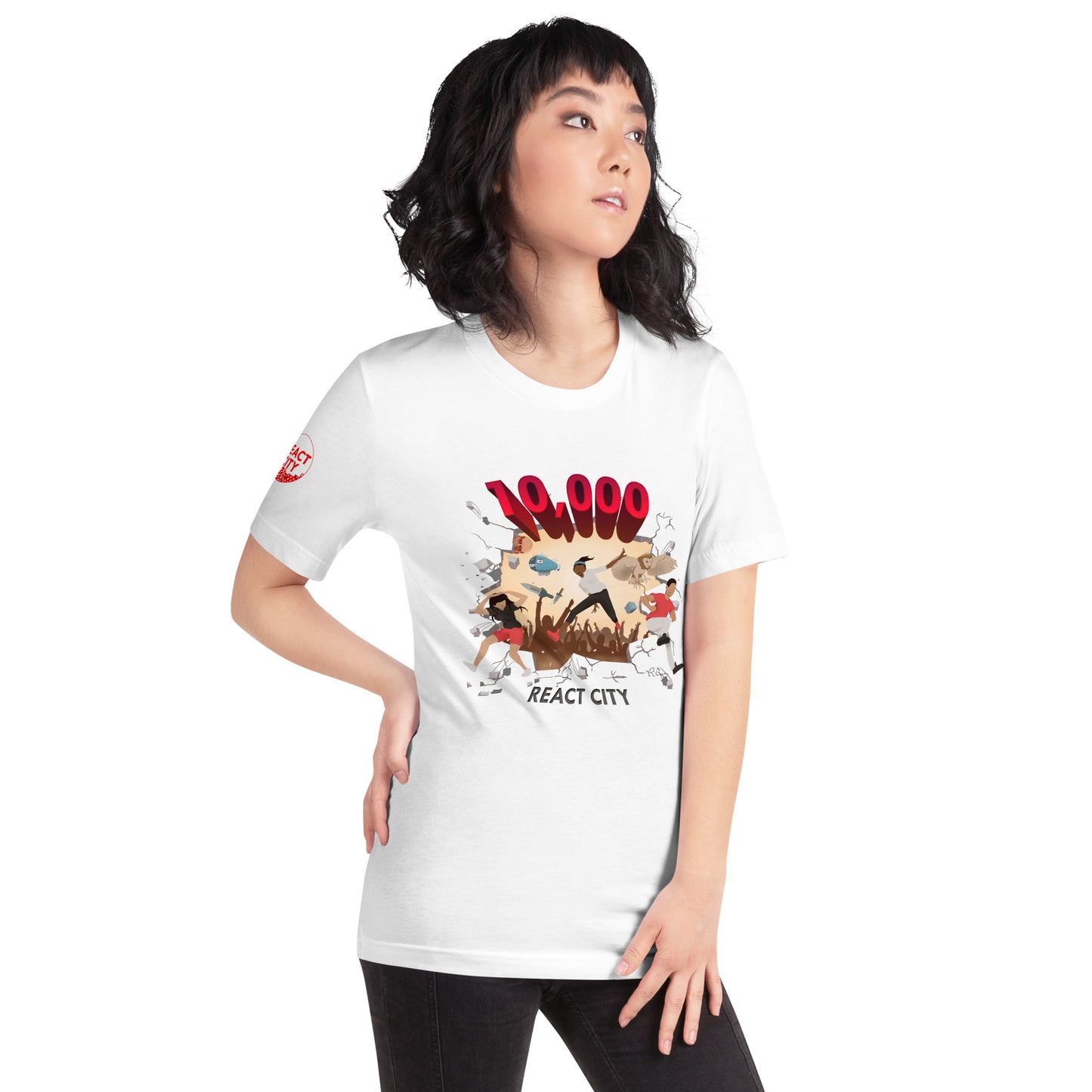 10,000 Subs Unisex T-Shirt