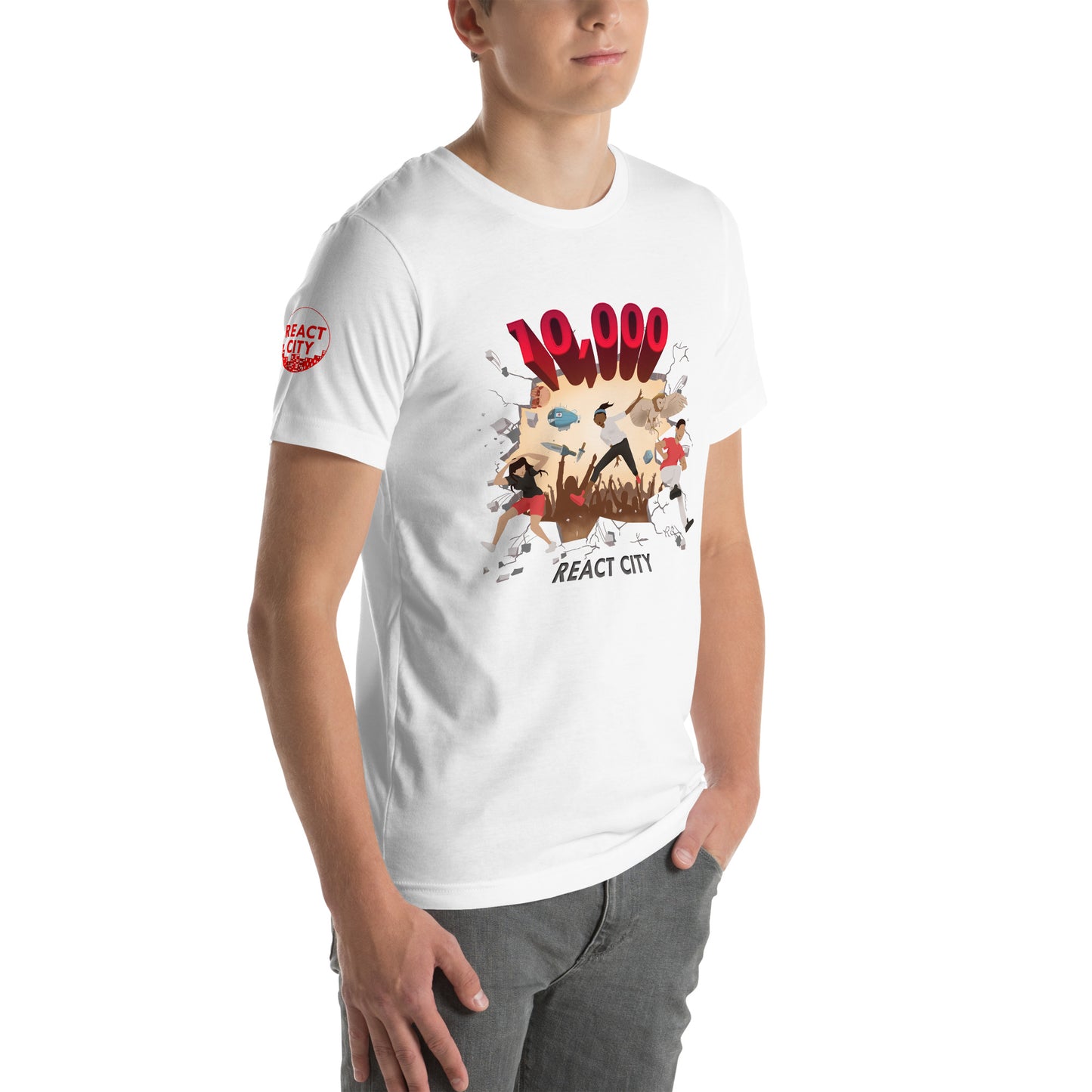 10,000 Subs Unisex T-Shirt