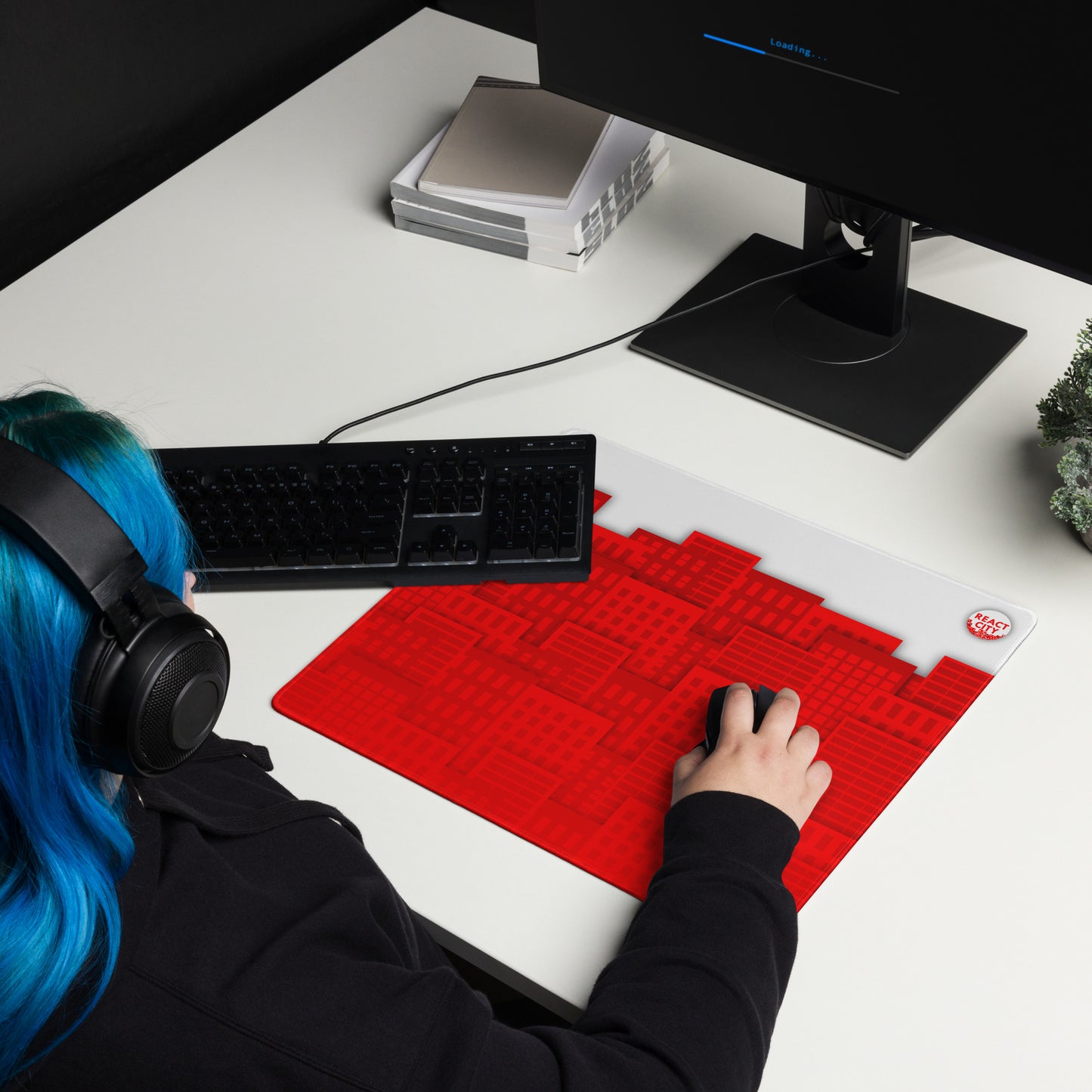 Cityscape - Gaming Mouse Pad - 18"x16"