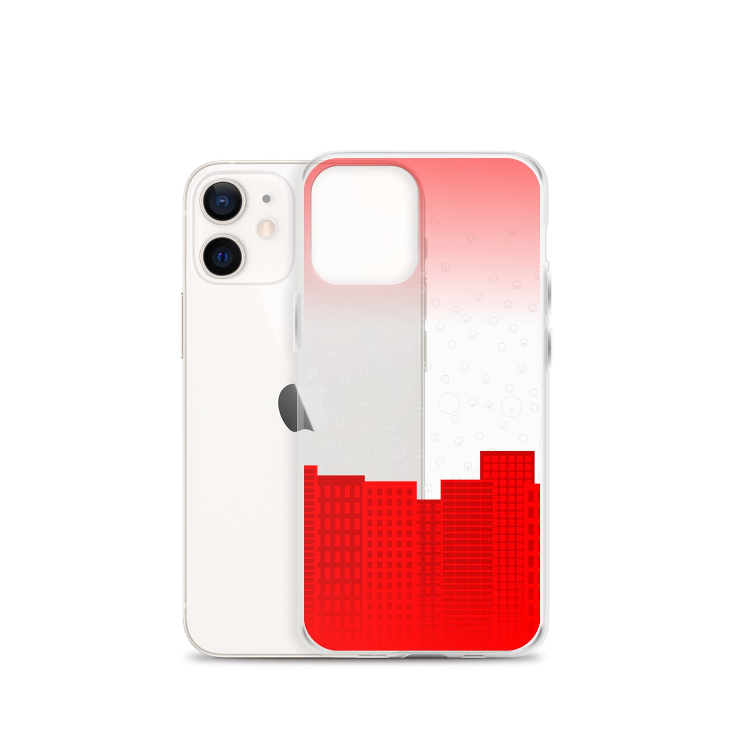 Cityscape - Transparent Phone Case - iPhone