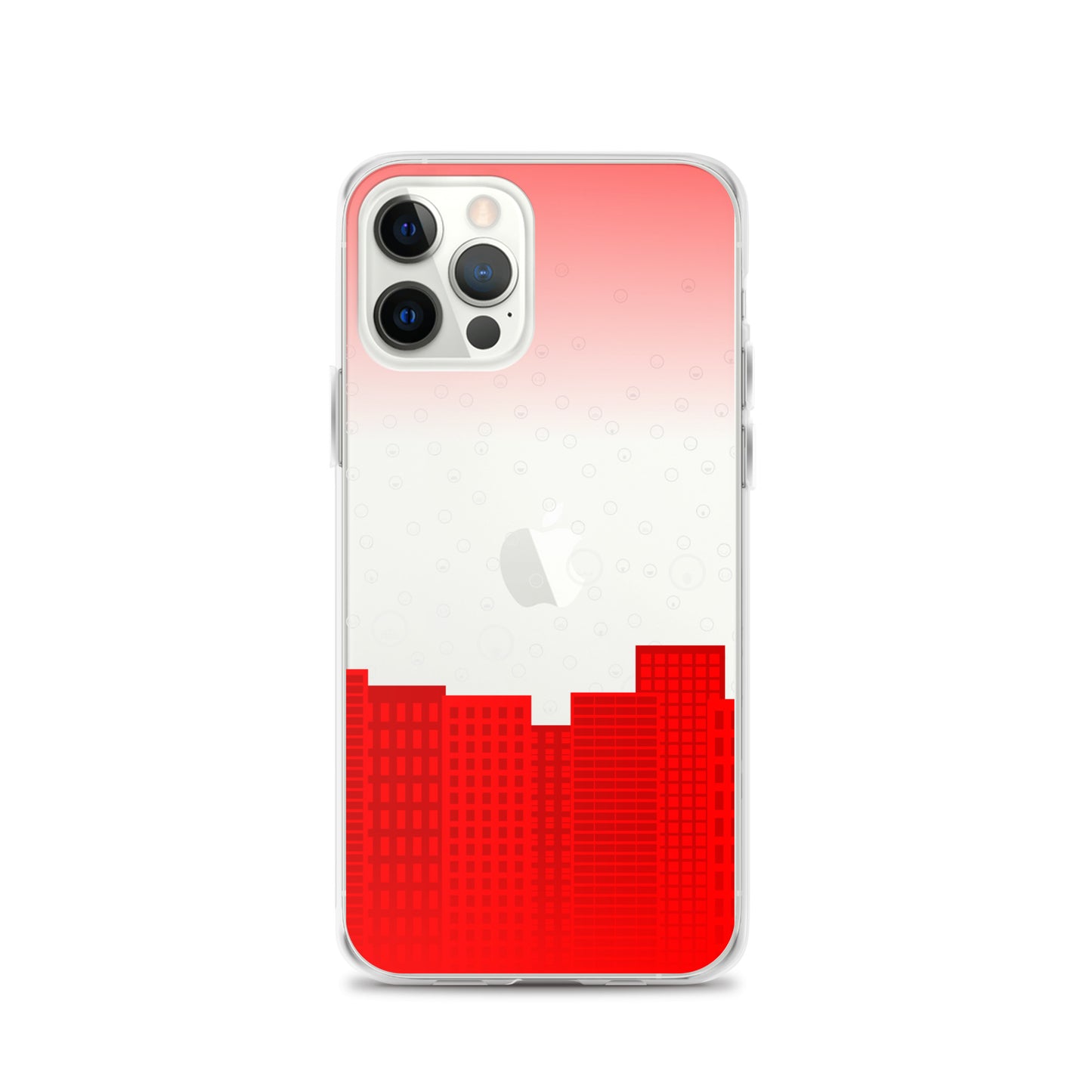 Cityscape - Transparent Phone Case - iPhone