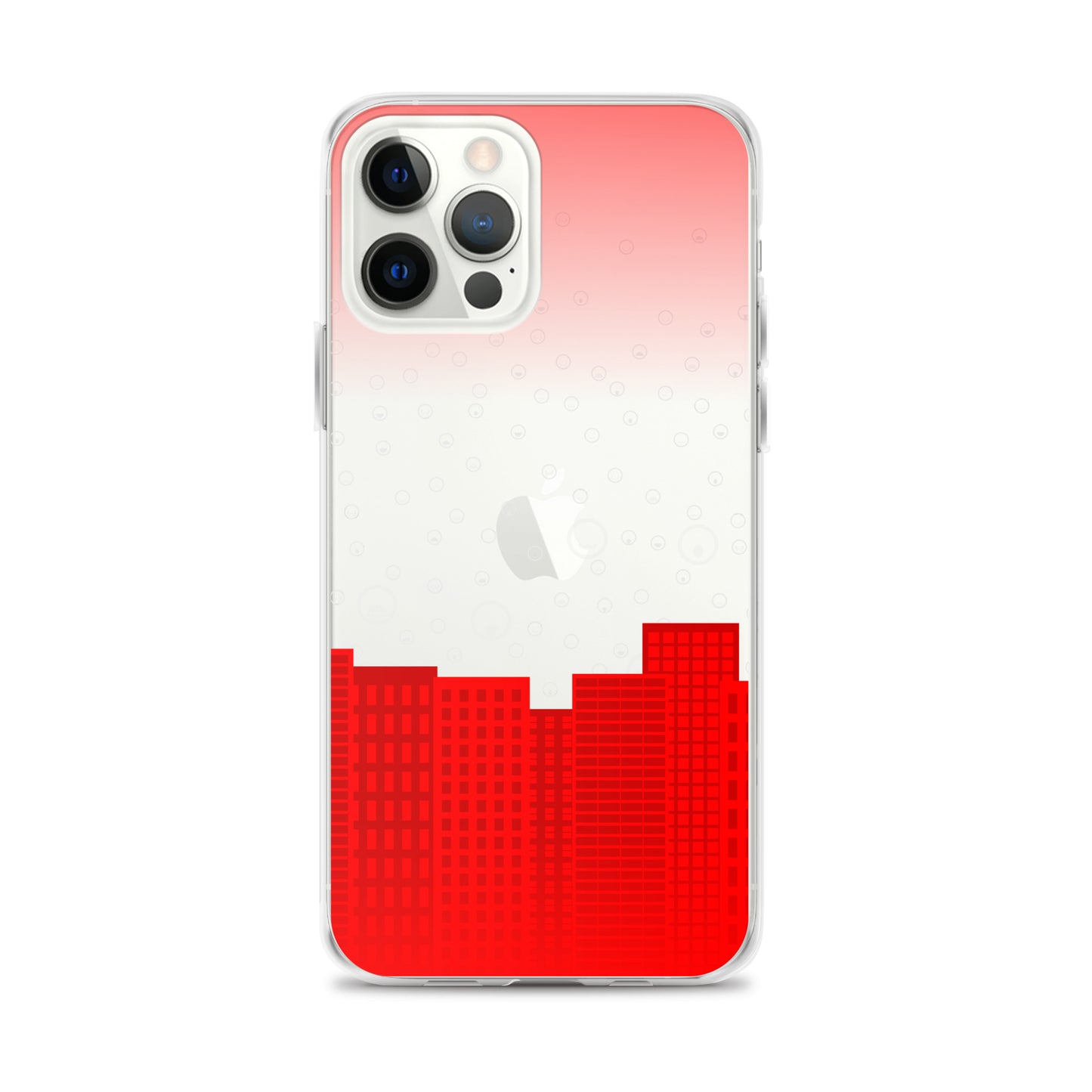 Cityscape - Transparent Phone Case - iPhone