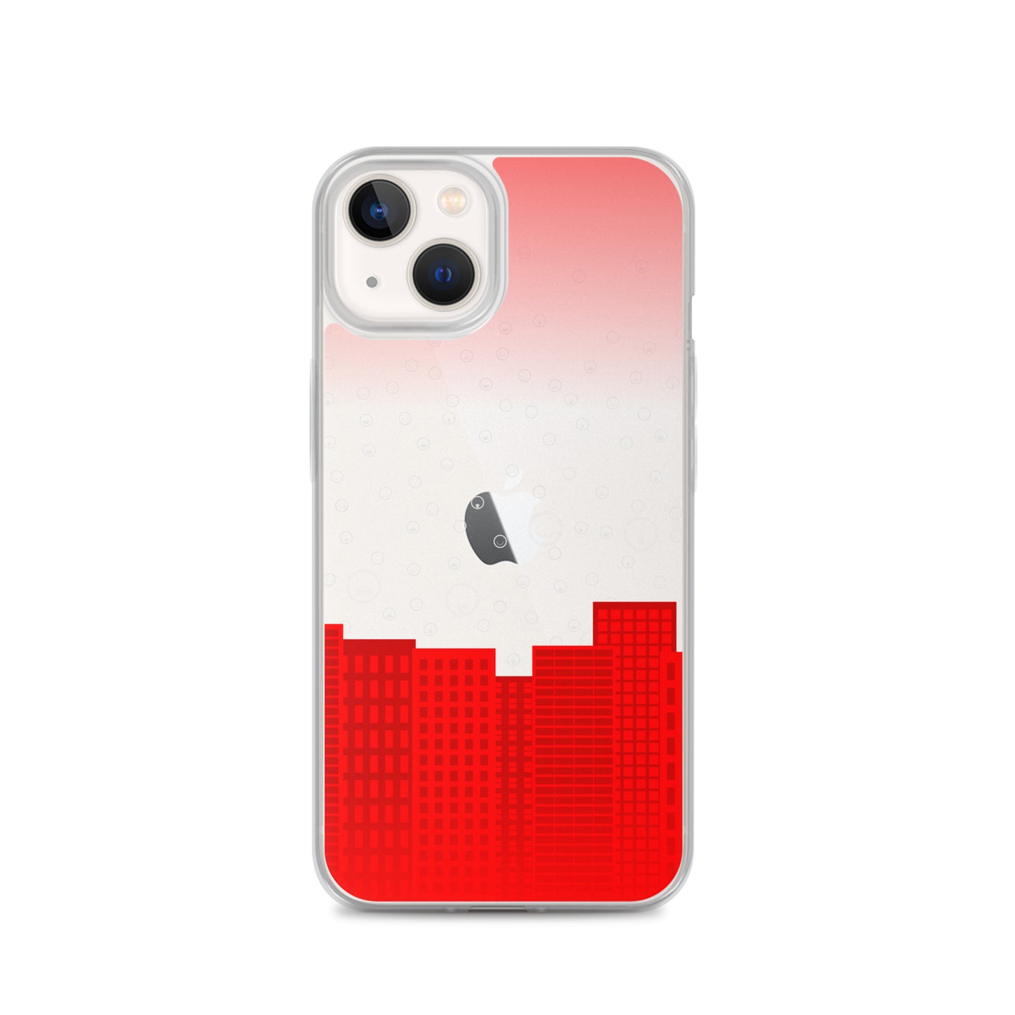 Cityscape - Transparent Phone Case - iPhone