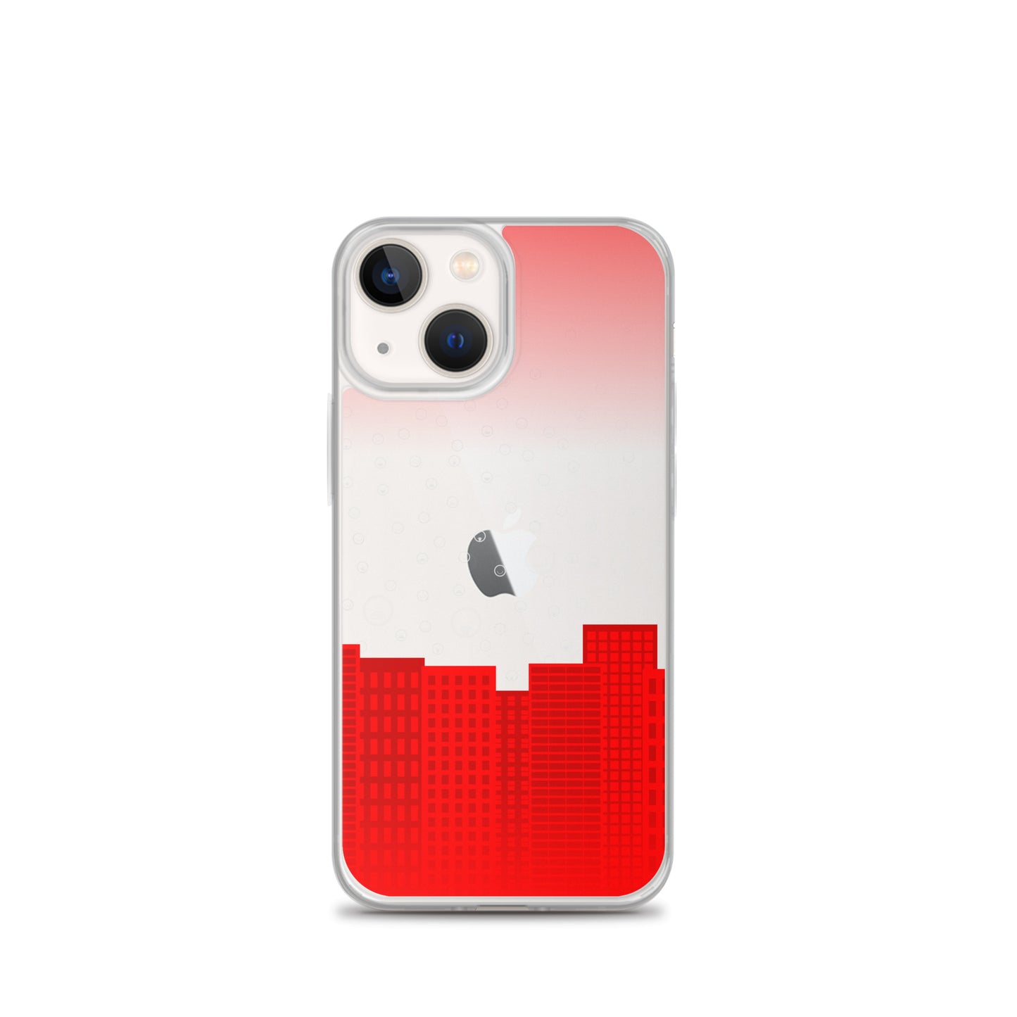Cityscape - Transparent Phone Case - iPhone