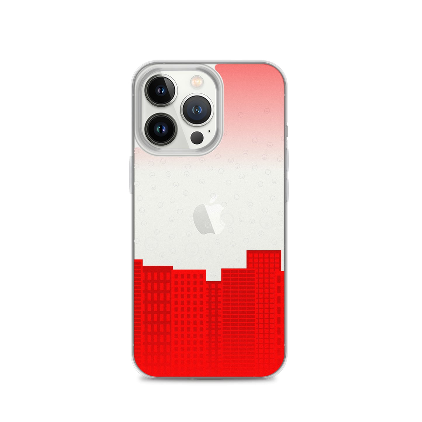 Cityscape - Transparent Phone Case - iPhone