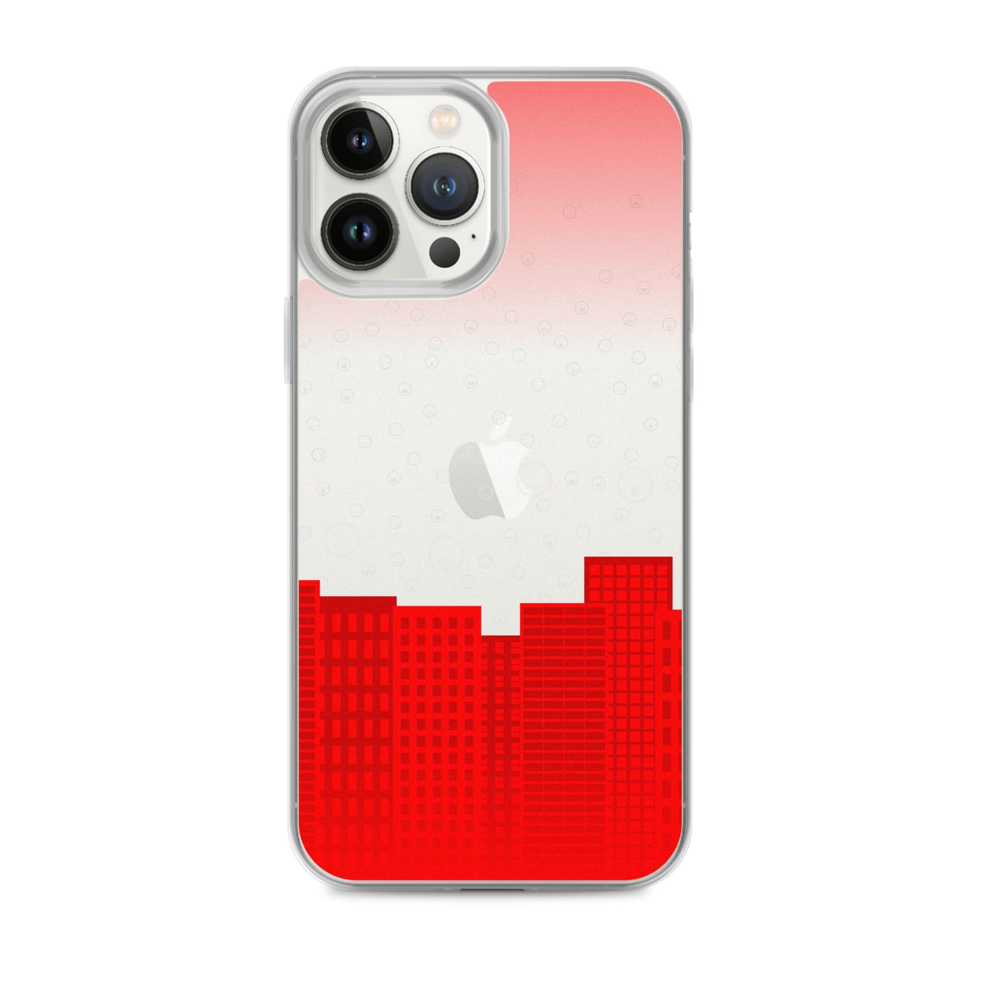 Cityscape - Transparent Phone Case - iPhone