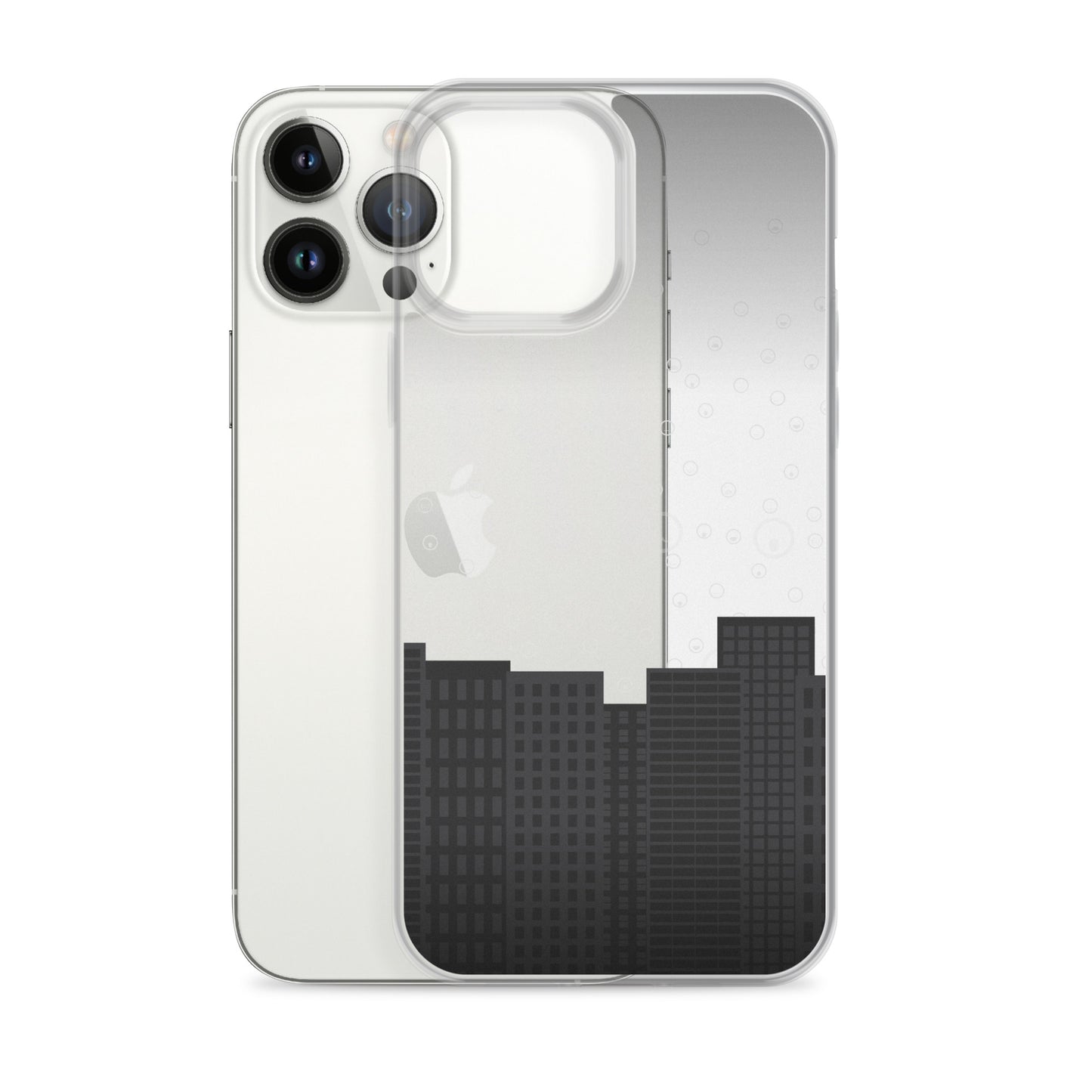Night City - Transparent Phone Case - iPhone