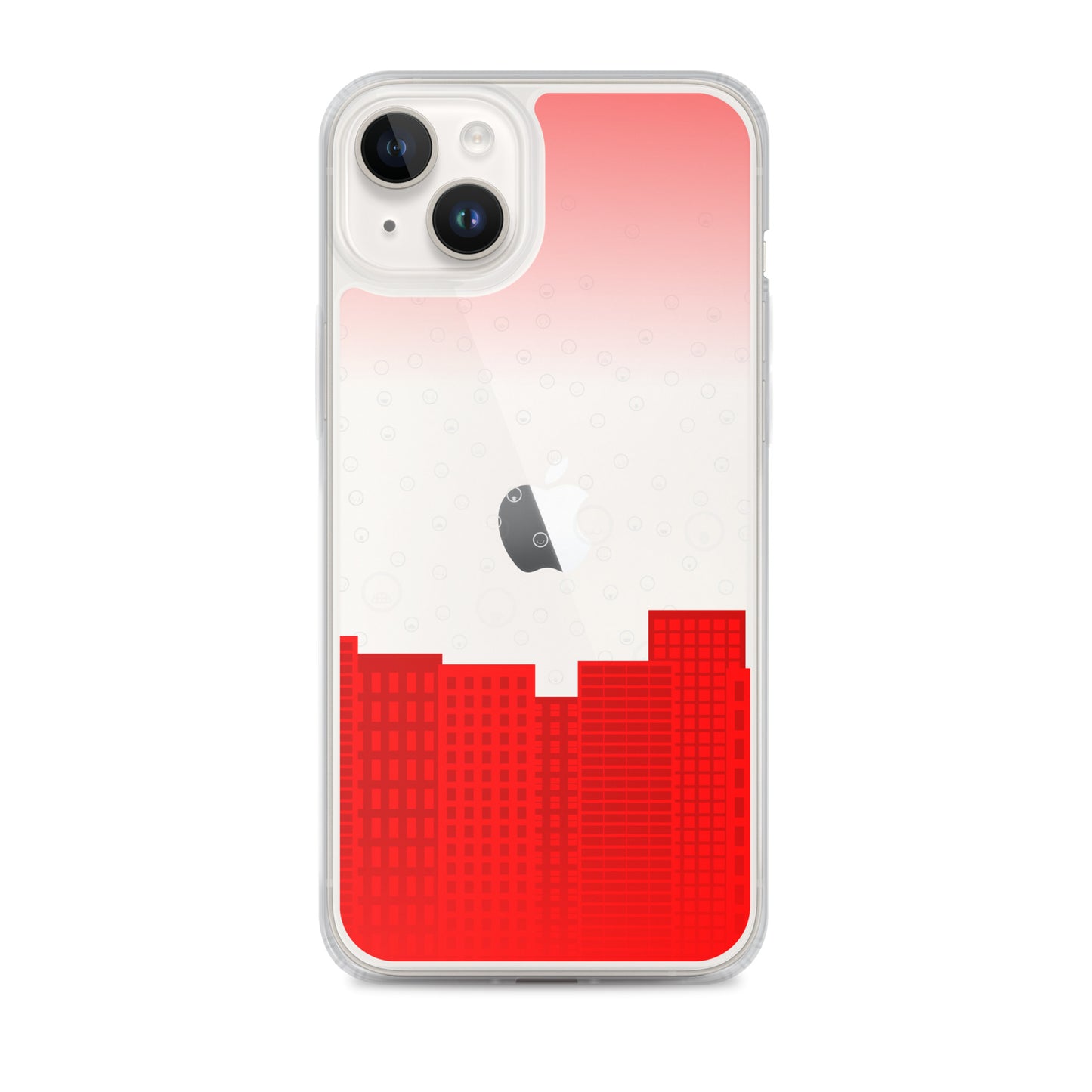 Cityscape - Transparent Phone Case - iPhone