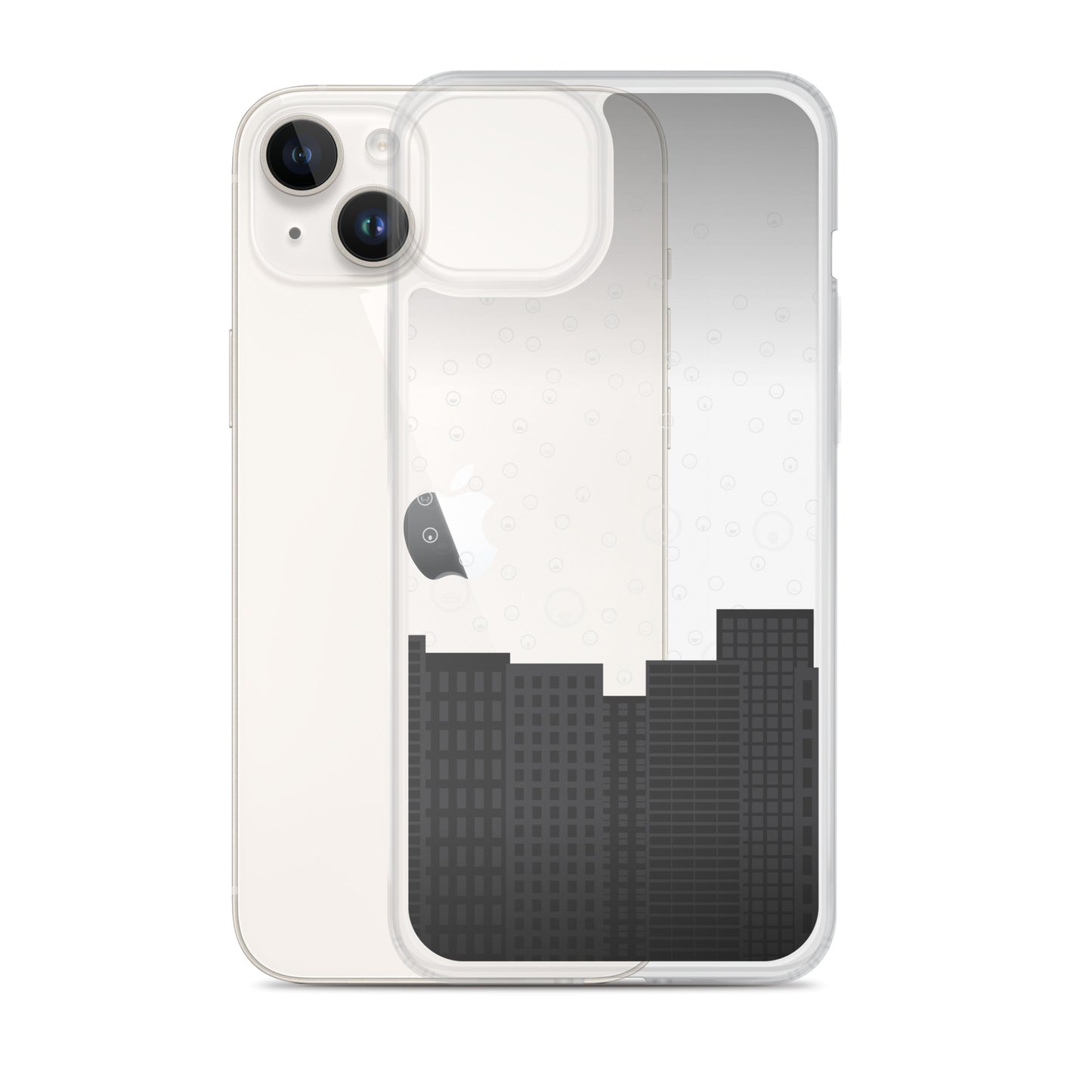 Night City - Transparent Phone Case - iPhone