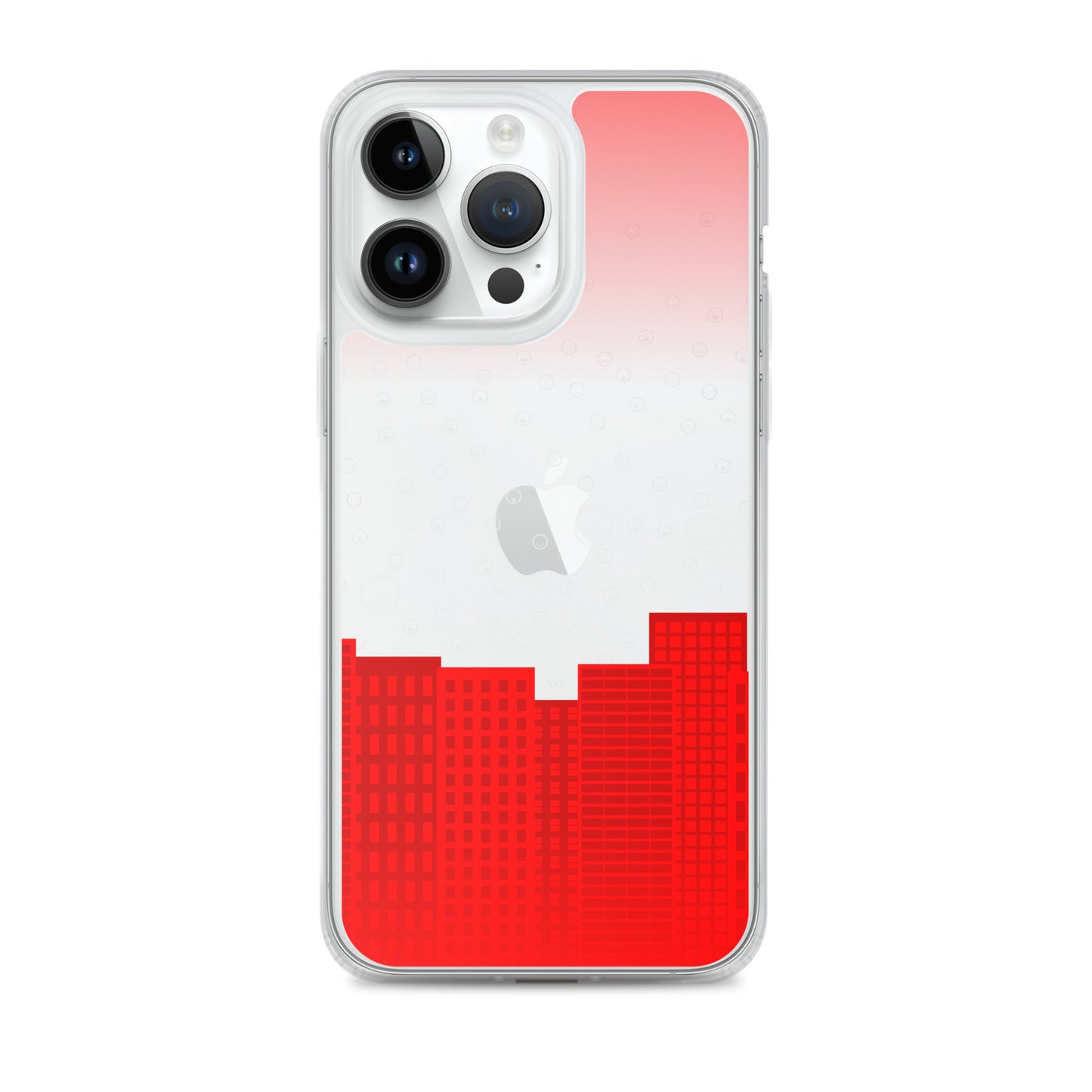 Cityscape - Transparent Phone Case - iPhone