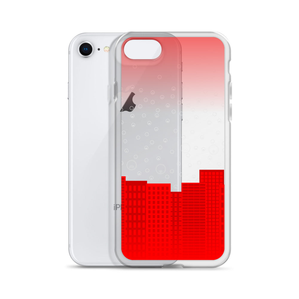 Cityscape - Transparent Phone Case - iPhone