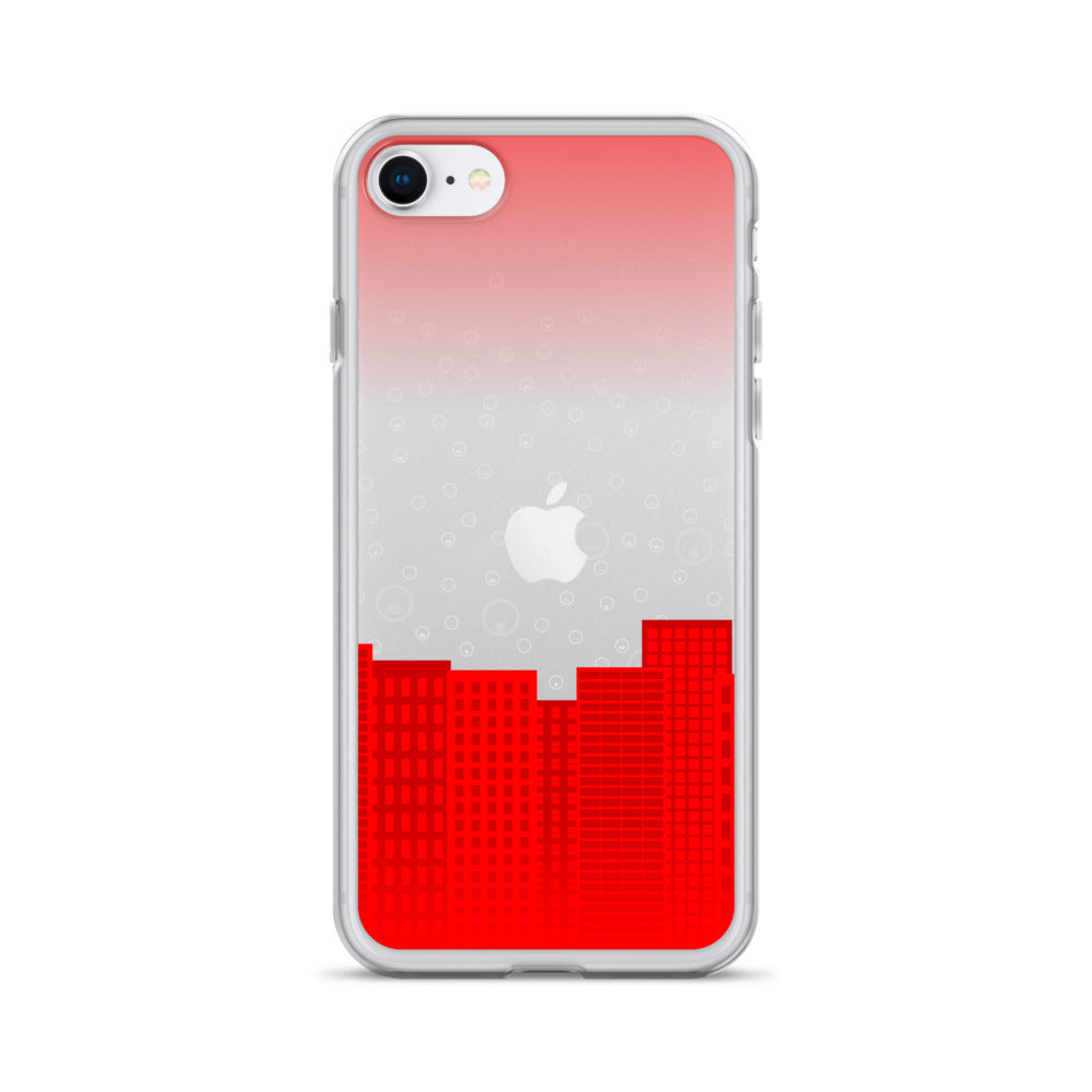 Cityscape - Transparent Phone Case - iPhone