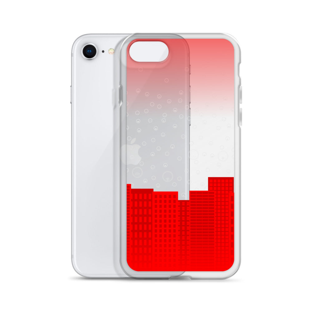 Cityscape - Transparent Phone Case - iPhone