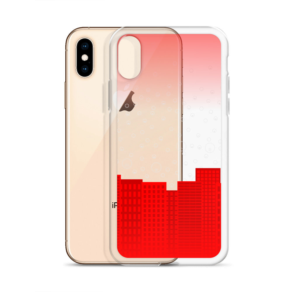 Cityscape - Transparent Phone Case - iPhone