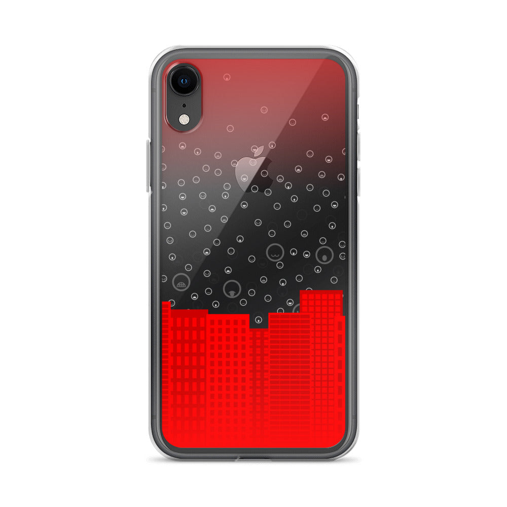 Cityscape - Transparent Phone Case - iPhone