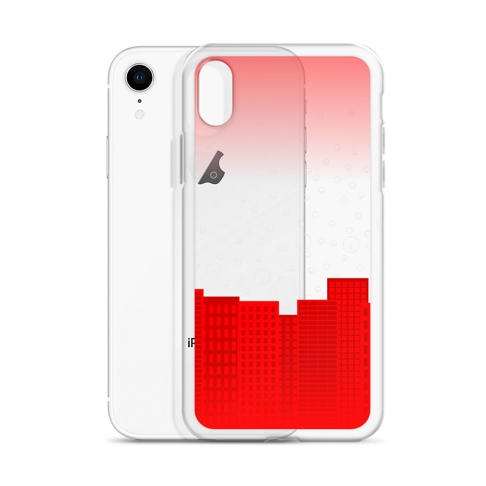 Cityscape - Transparent Phone Case - iPhone