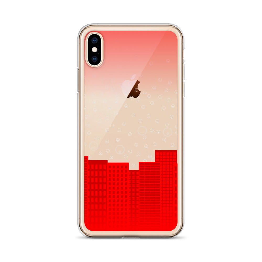 Cityscape - Transparent Phone Case - iPhone