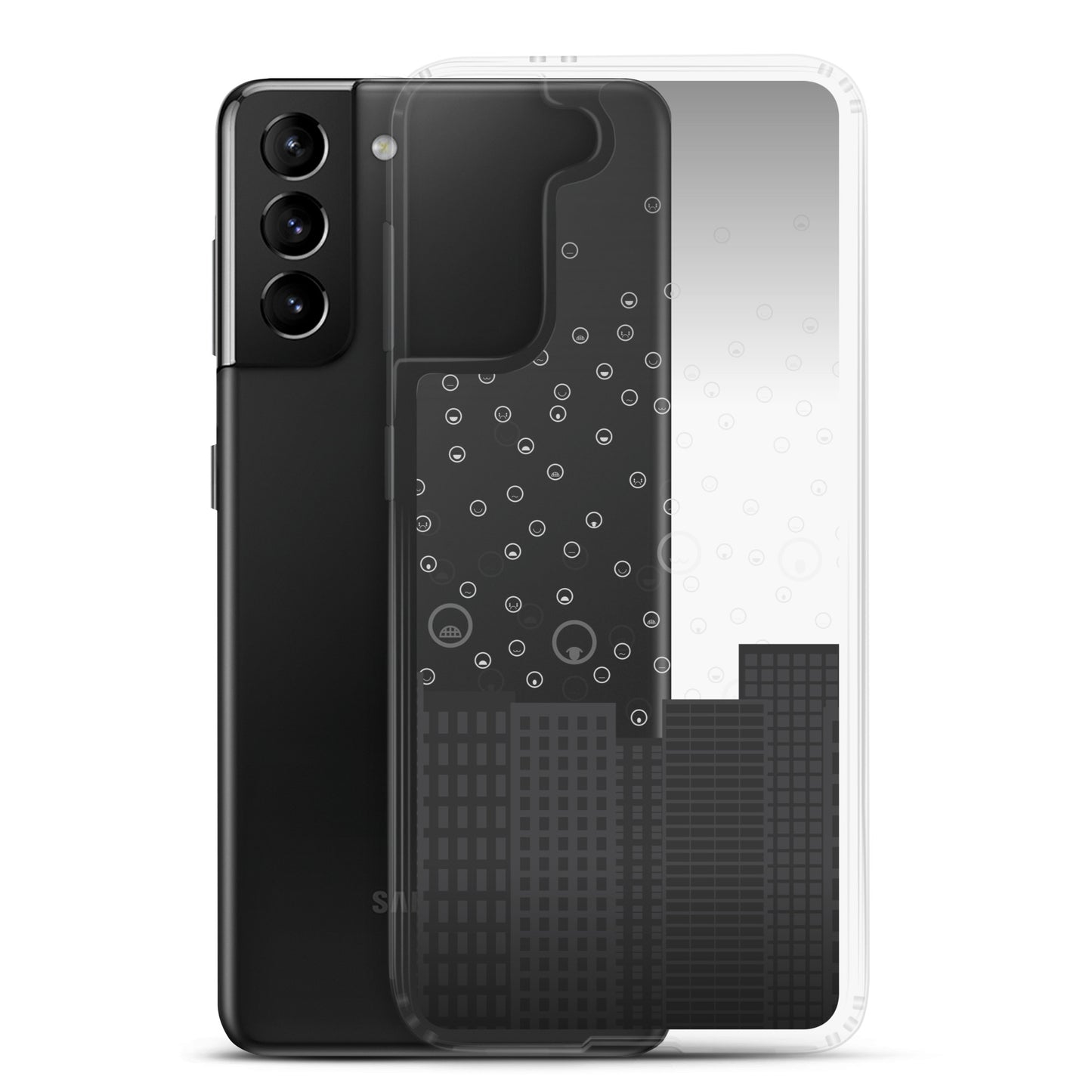Night City - Transparent Phone Case - Samsung