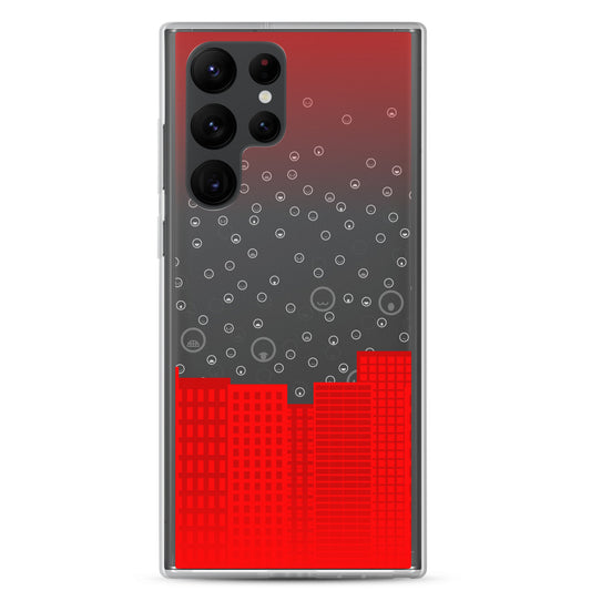 Cityscape - Transparent Phone Case - Samsung