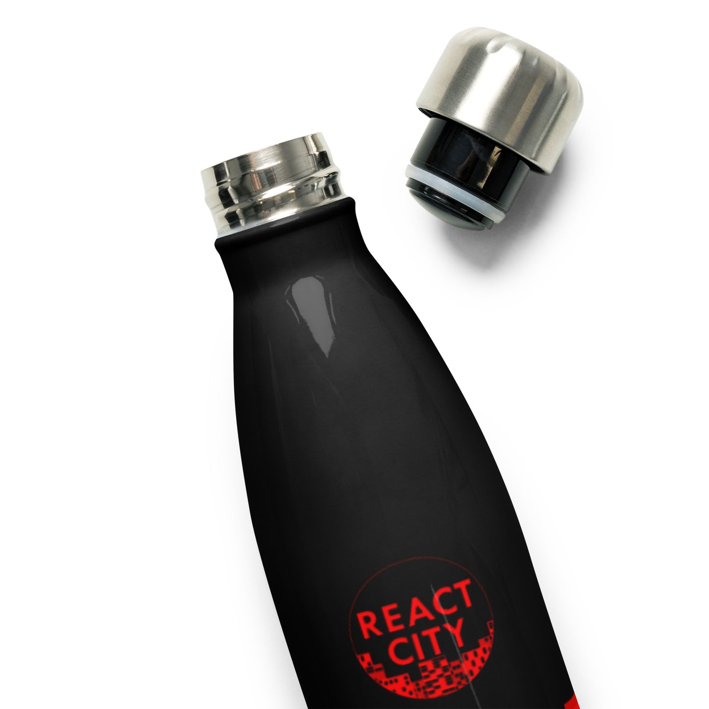 Cityscape - Stainless Steel Water Bottle 17oz