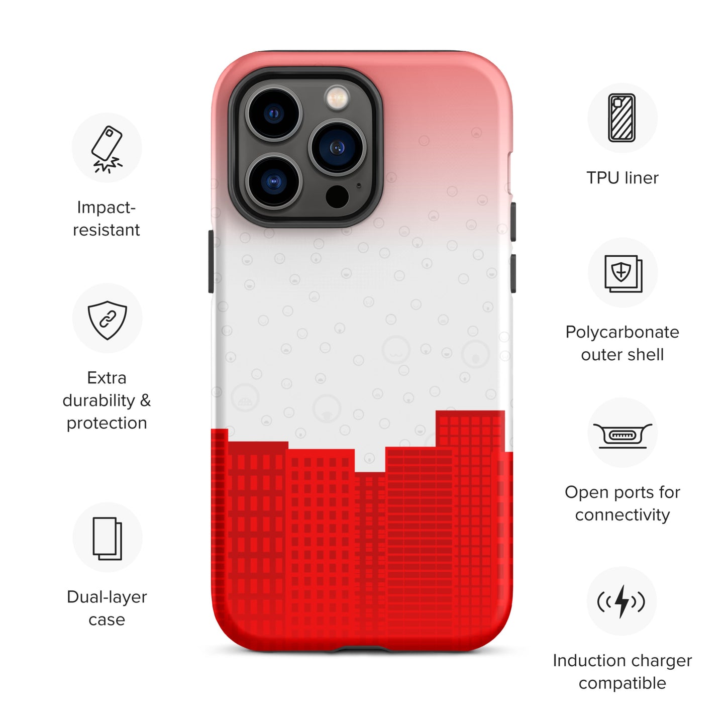 Cityscape - Tough Phone Case - iPhone