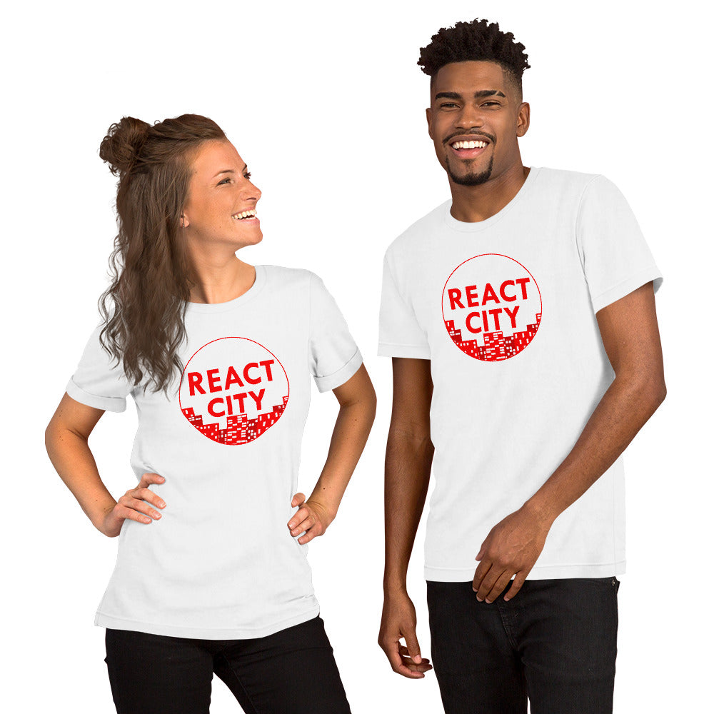 ★ React City Unisex T-shirt - Classic