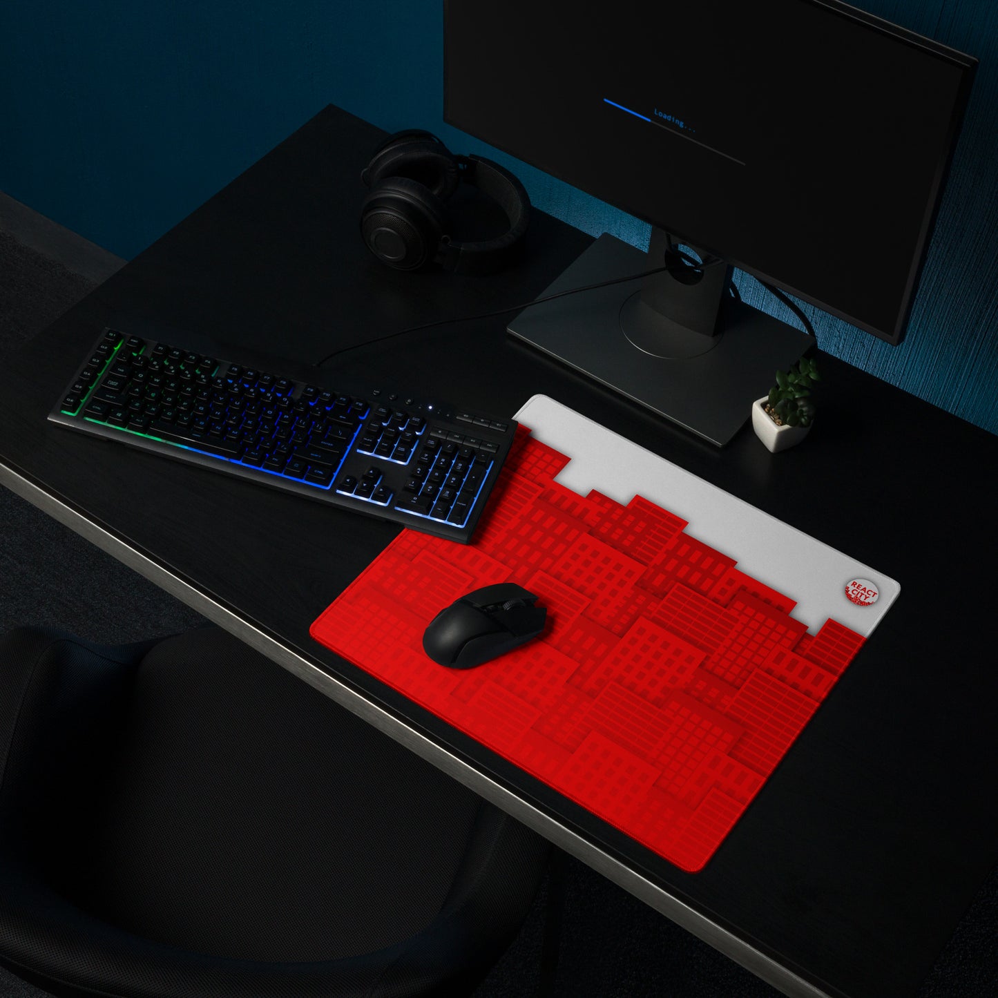 Cityscape - Gaming Mouse Pad - 18"x16"