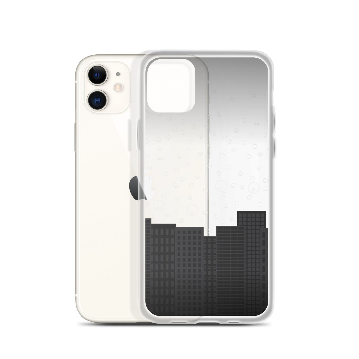Night City - Transparent Phone Case - iPhone