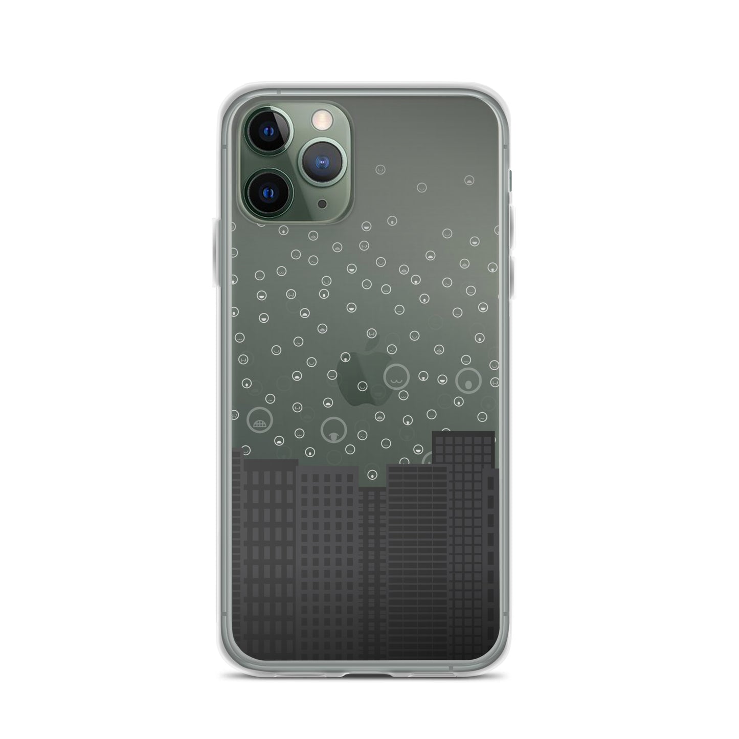 Night City - Transparent Phone Case - iPhone