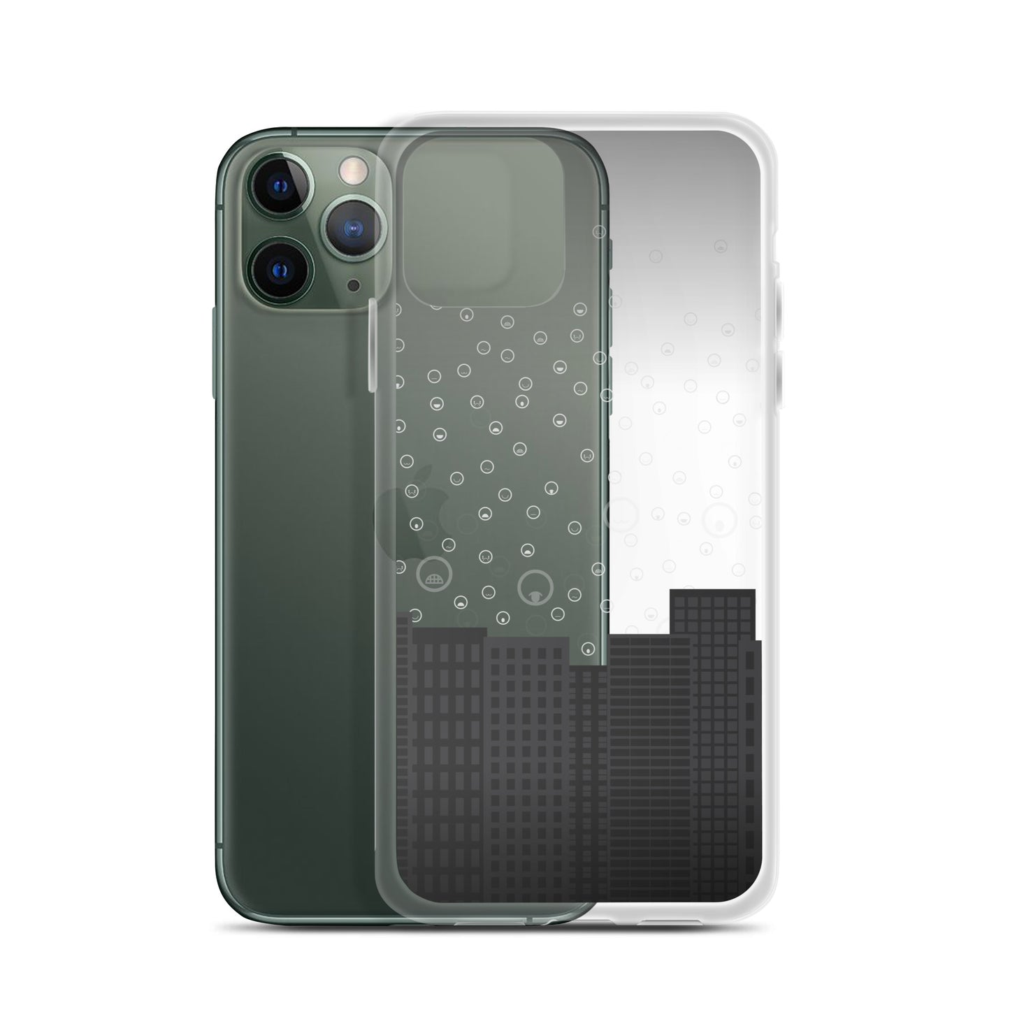 Night City - Transparent Phone Case - iPhone