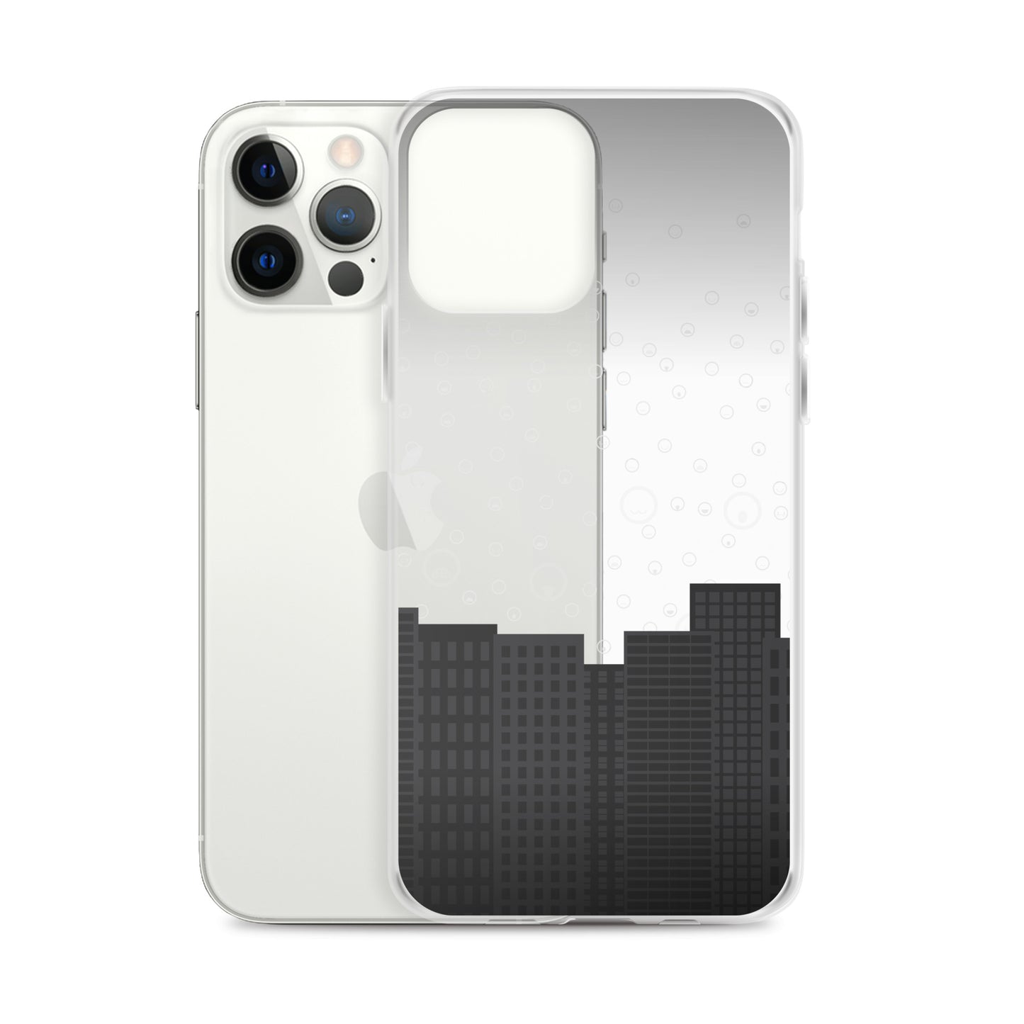 Night City - Transparent Phone Case - iPhone