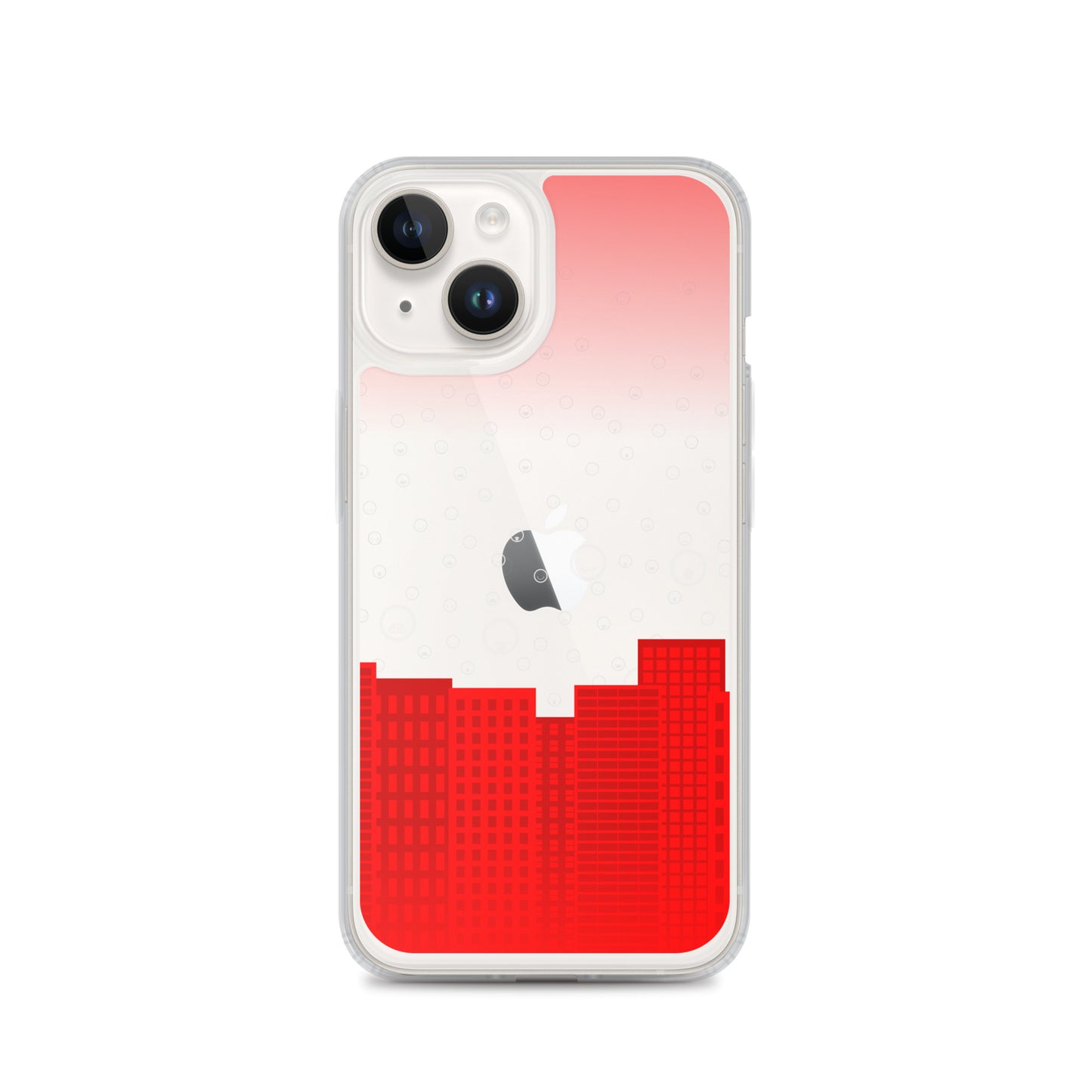Cityscape - Transparent Phone Case - iPhone