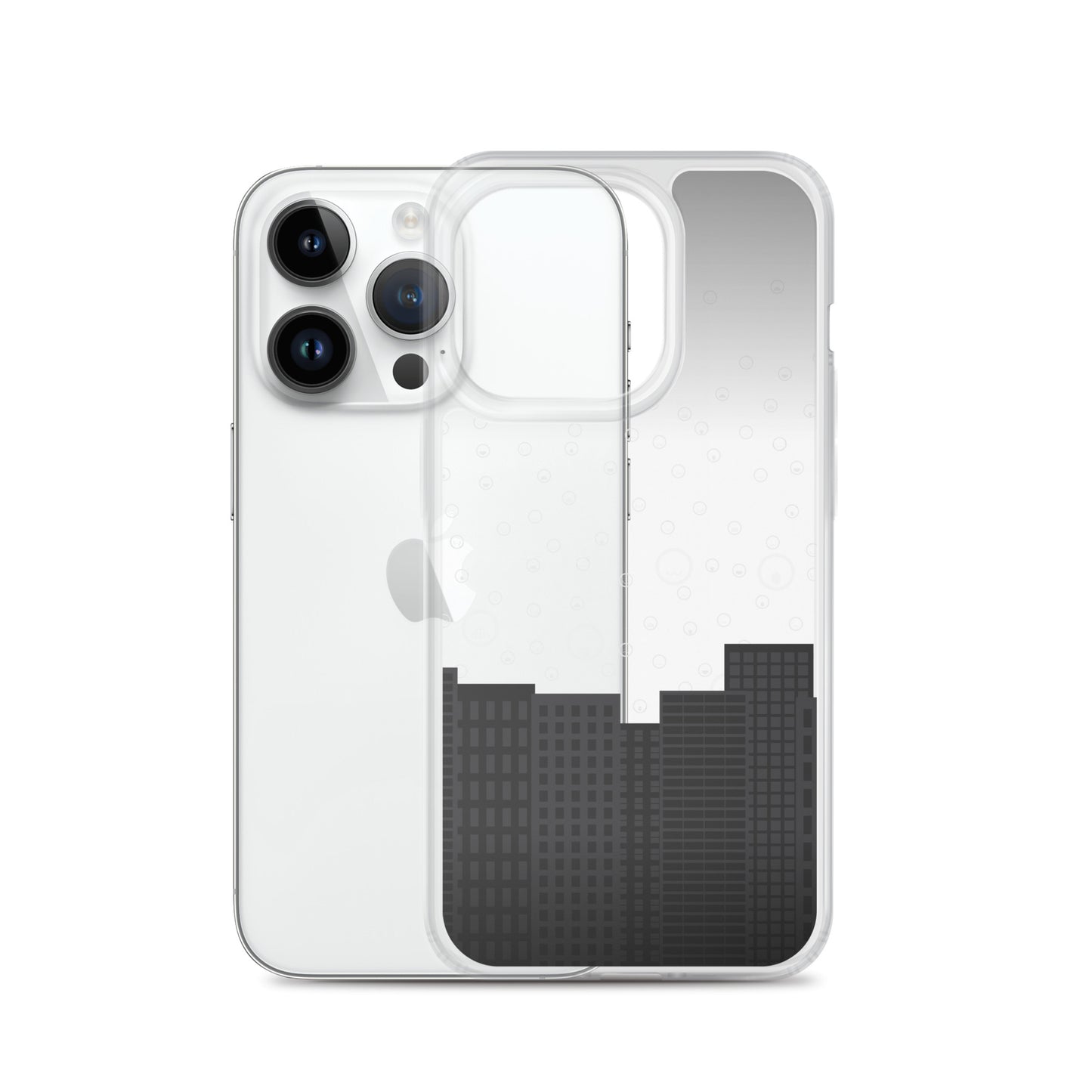 Night City - Transparent Phone Case - iPhone