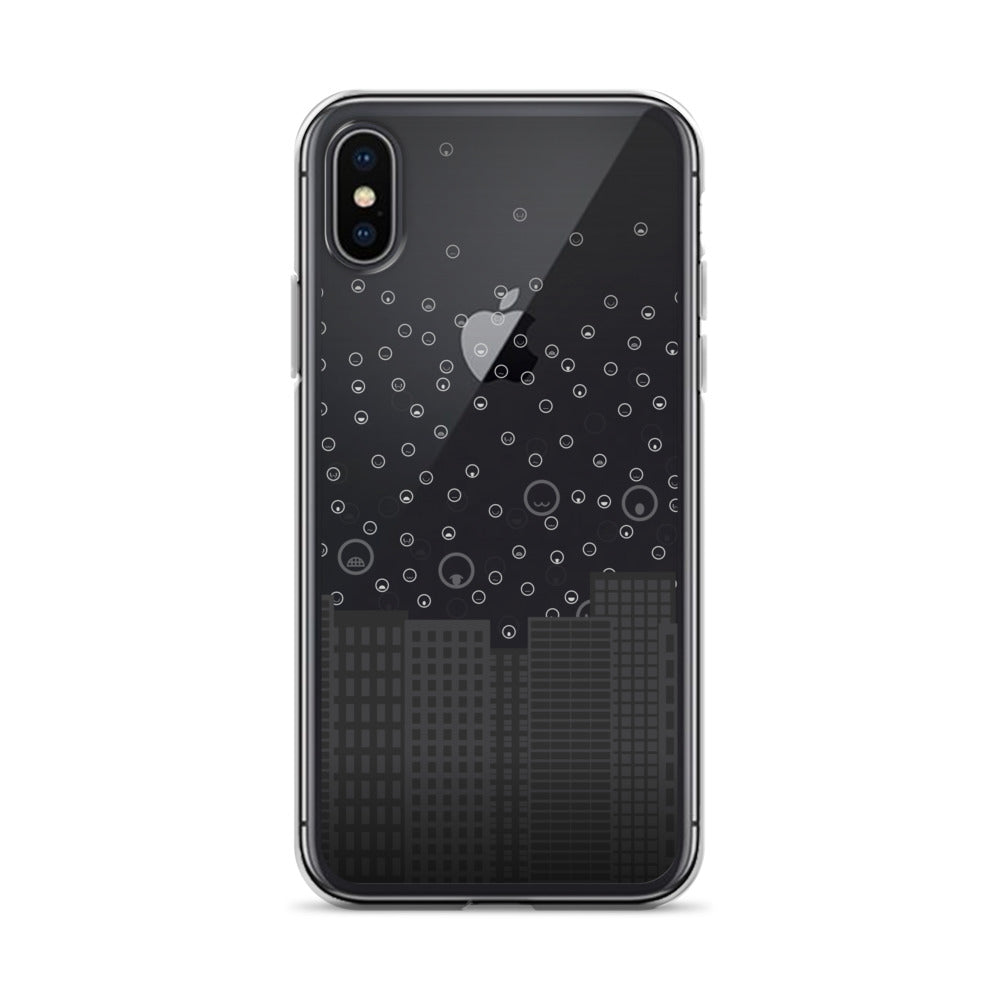 Night City - Transparent Phone Case - iPhone