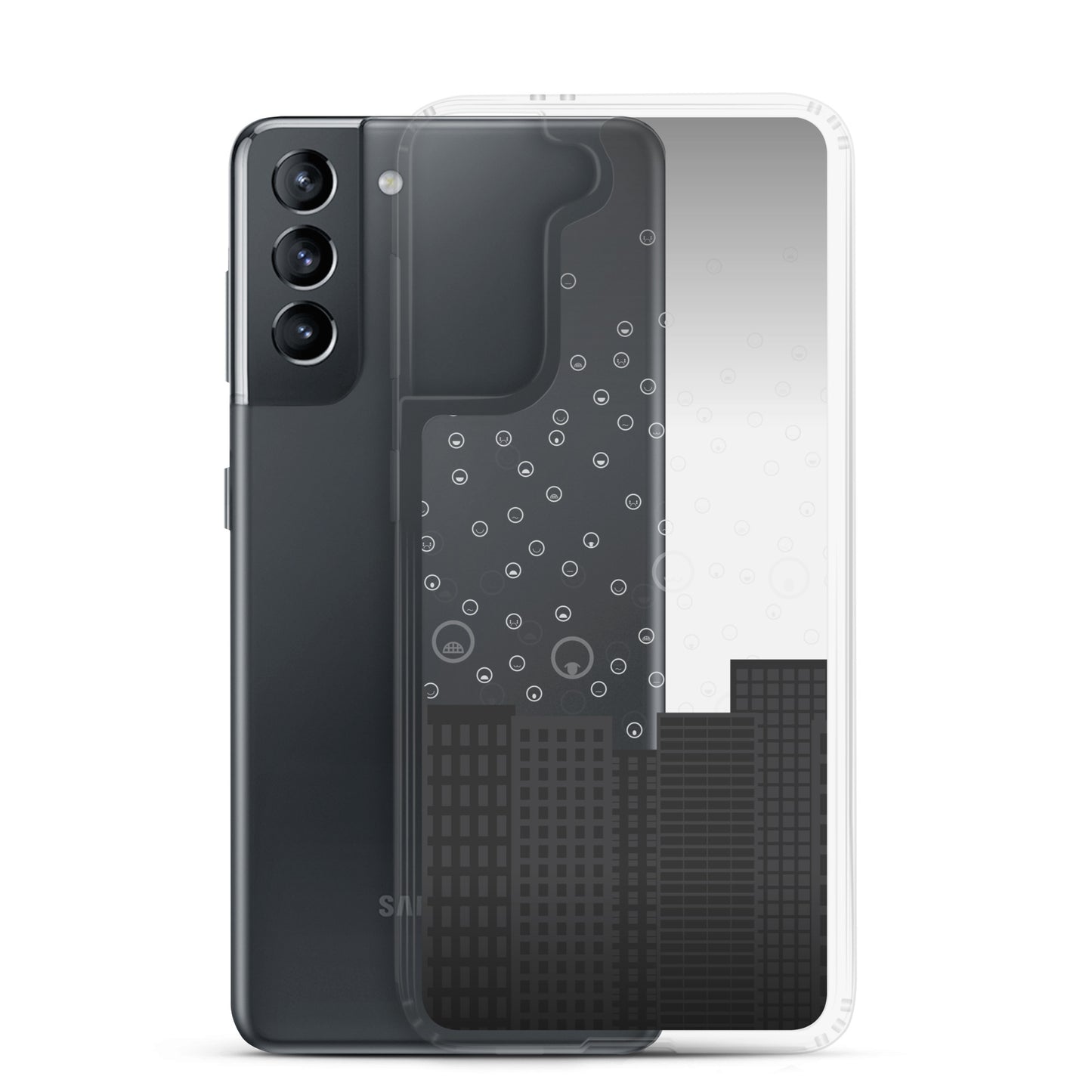Night City - Transparent Phone Case - Samsung