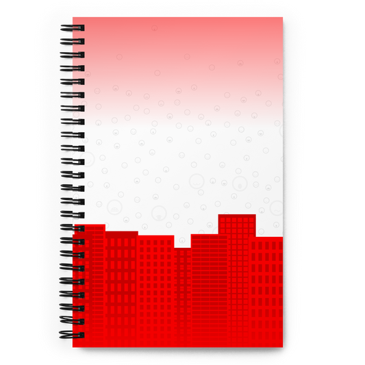 Cityscape - Spiral Notebook - Dotted