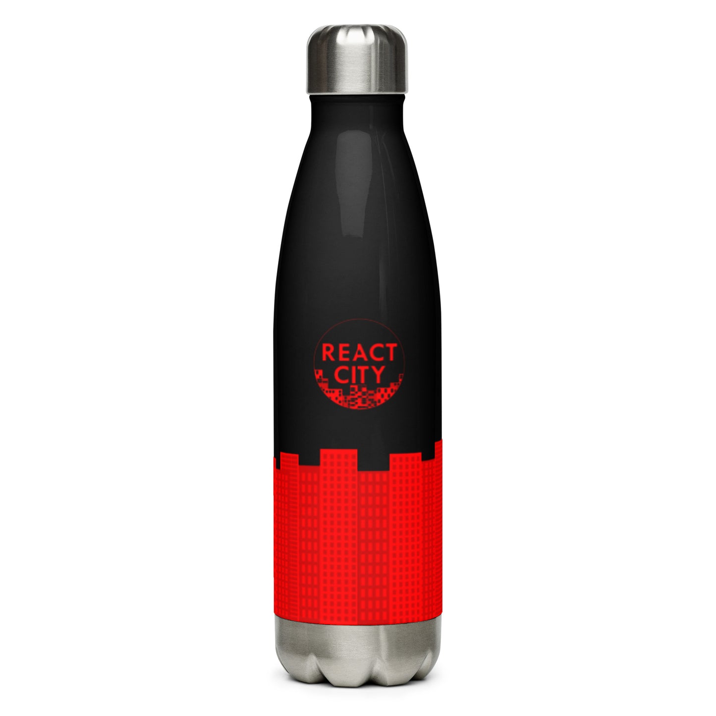Cityscape - Stainless Steel Water Bottle 17oz